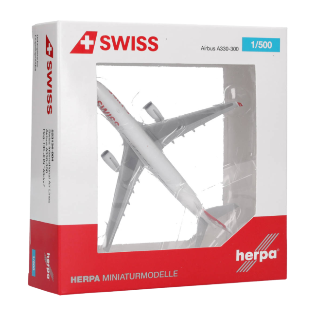 Herpa Wings Flugzeugmodell Swiss International Air Lines Airbus A330-300 (1:500)